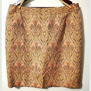 Talbot's shimmer skirt